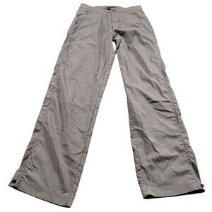 Royal Robbins Pants Womens 6 Beige Nylon Outdoors Lightweight Adjustable